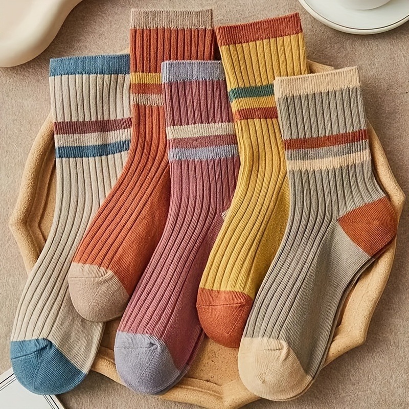 Sock Garter Men - 5 пар разноцветных носков выше колена