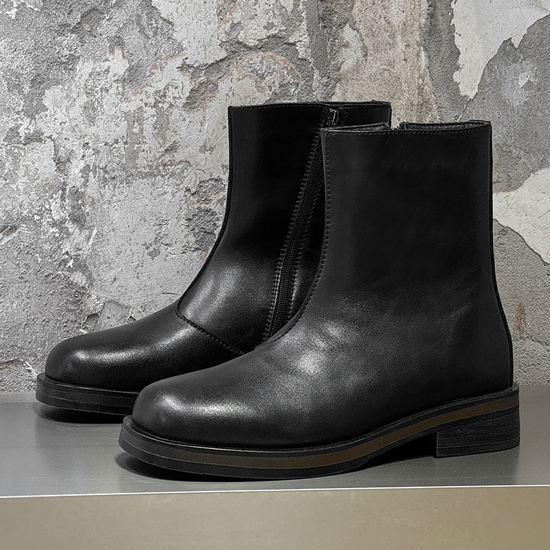 Men Formal Wear With Boots - Винтажные мужские ботинки, роскошные качественные ботинки