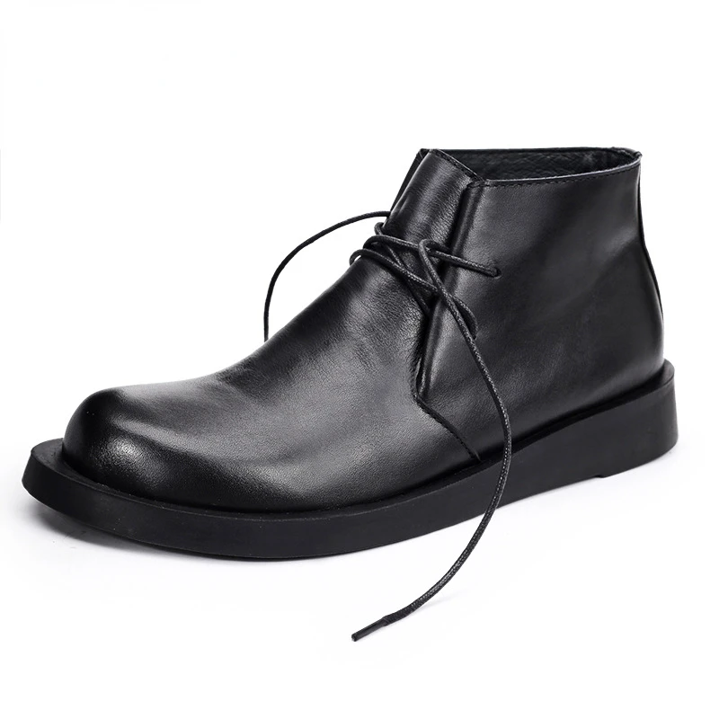Men Formal Wear With Boots - Винтажные мужские ботинки-оксфорды из коровьей замши