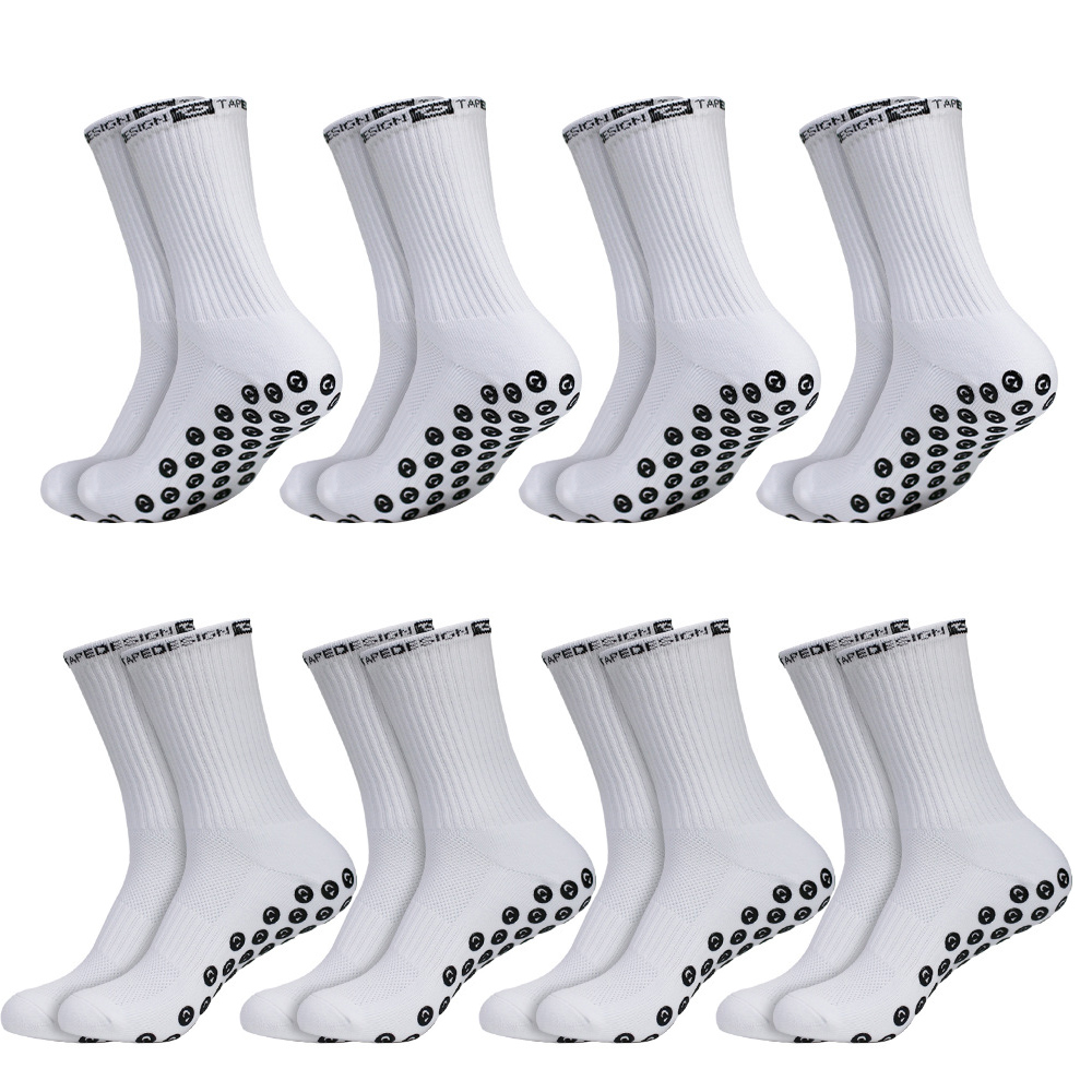8 пар нескользящих футбольных  – обзор и цена Sock Garter Men