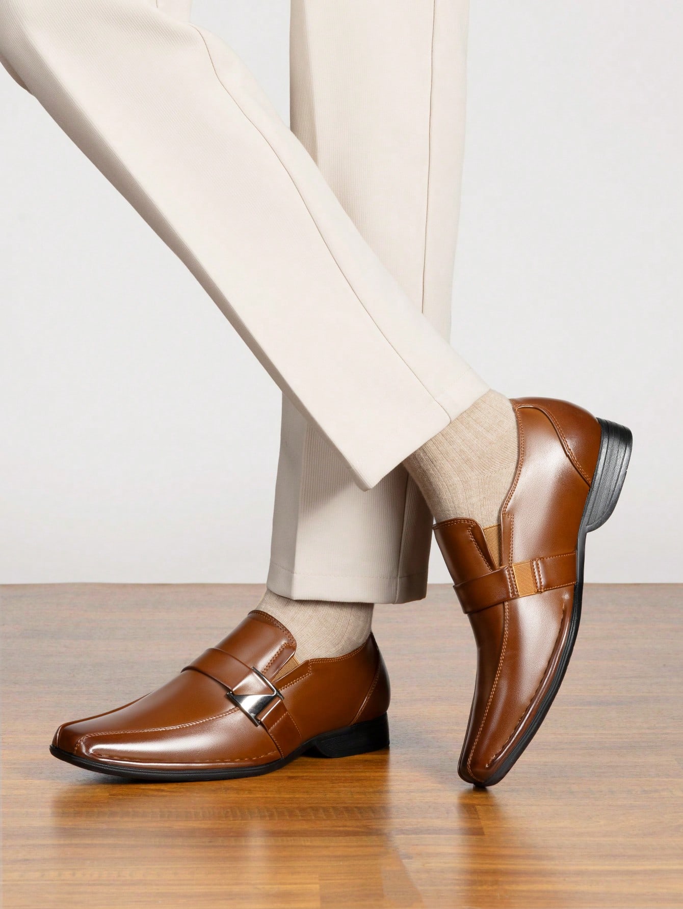 Мужские кожаные лоферы на шнур – обзор и цена Formal Men Daily Wear Footwear