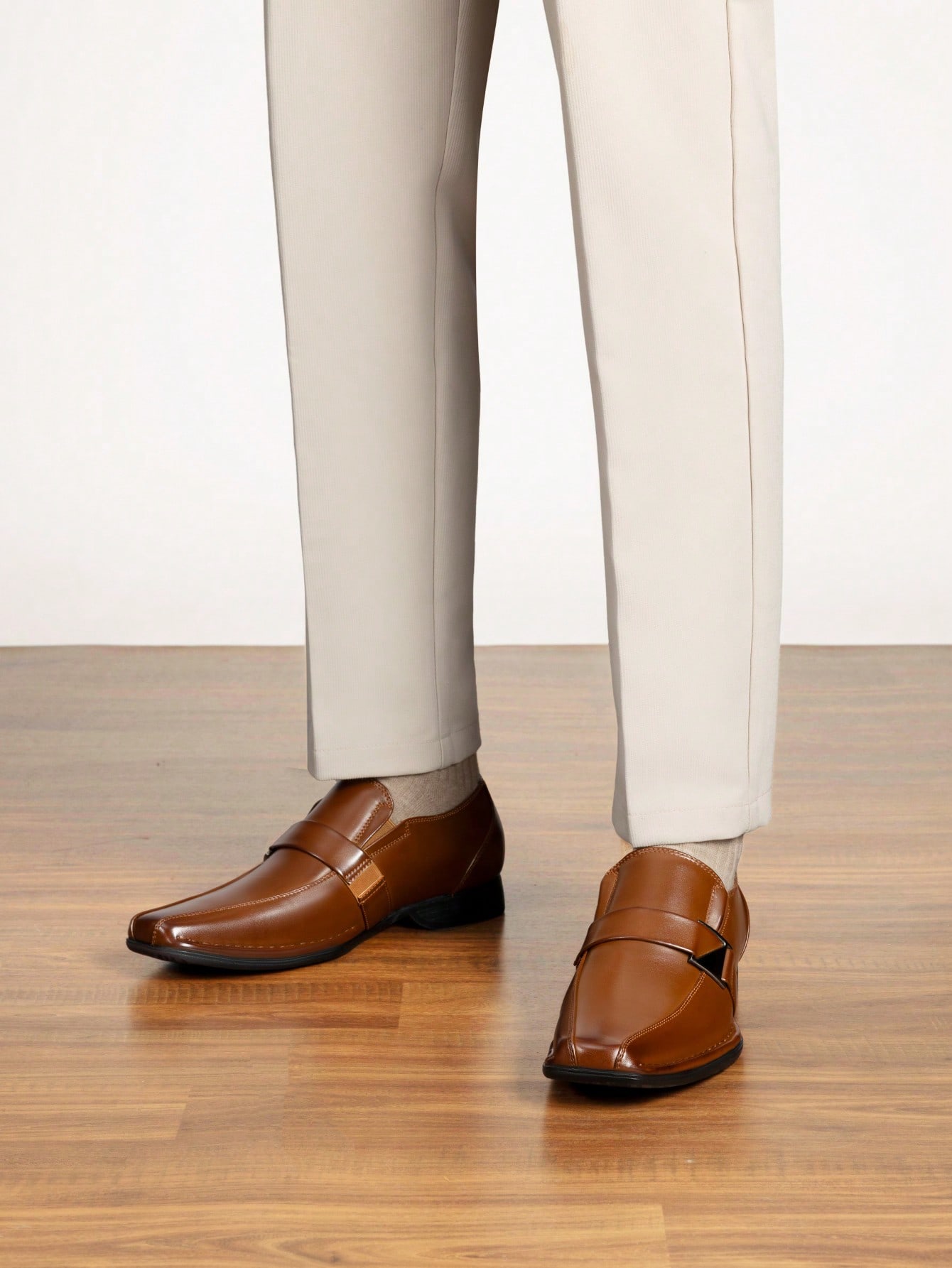 Мужские кожаные лоферы на шнур – обзор и цена Formal Men Daily Wear Footwear