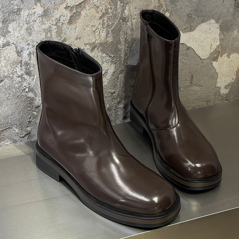 Винтажные мужские ботинки, рос – обзор и цена Men Formal Wear With Boots