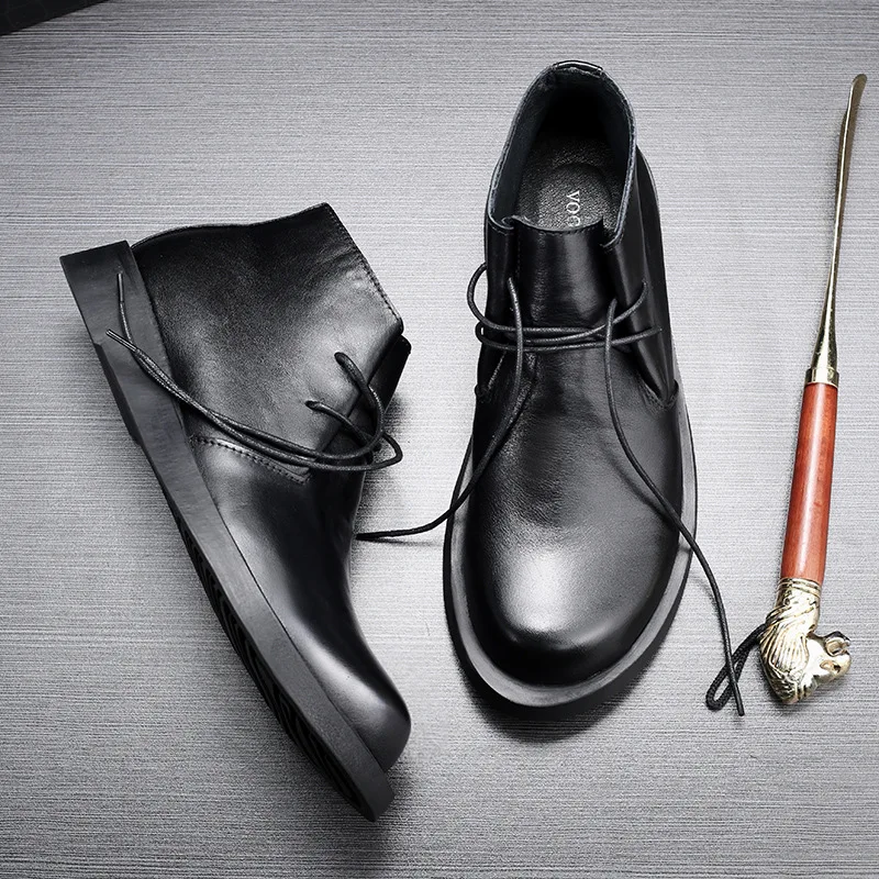 Винтажные мужские ботинки-оксф – обзор и цена Men Formal Wear With Boots