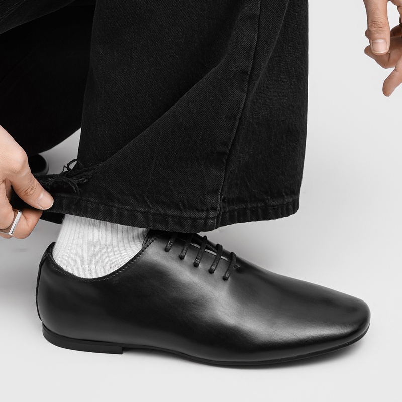Мужские оксфорды на шнуровке,  – обзор и цена Formal Men Daily Wear Footwear
