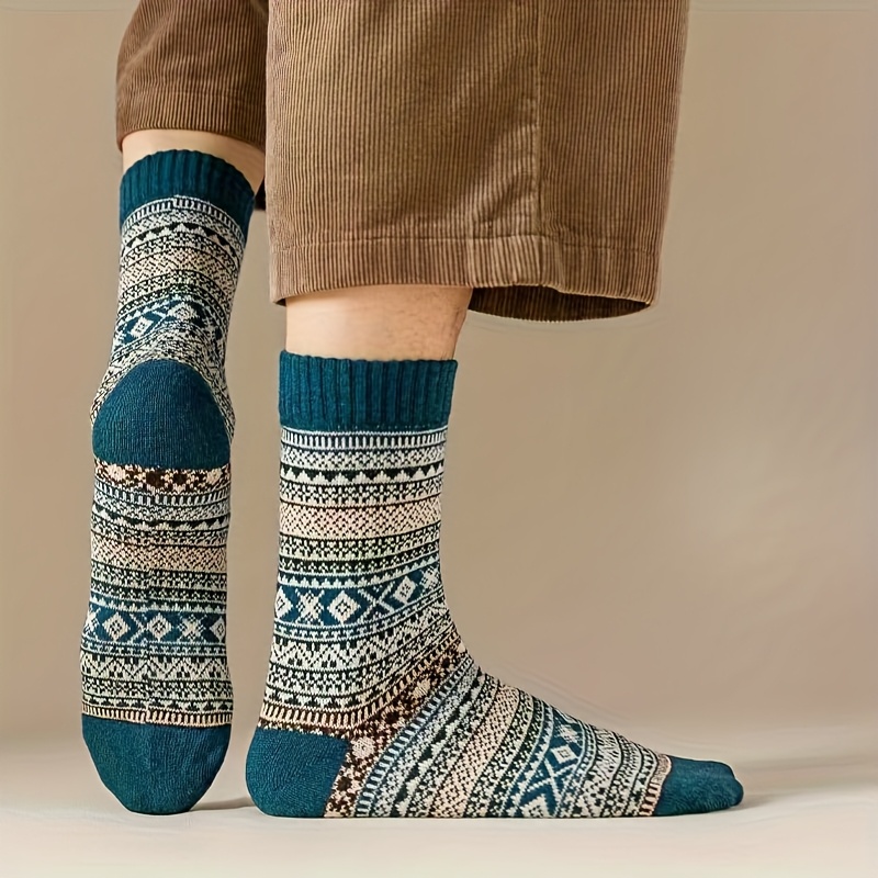 5 пар зимних толстых теплых но – обзор и цена Sock Garter Men